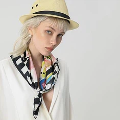 塗装用ホワイトシルクスカーフ