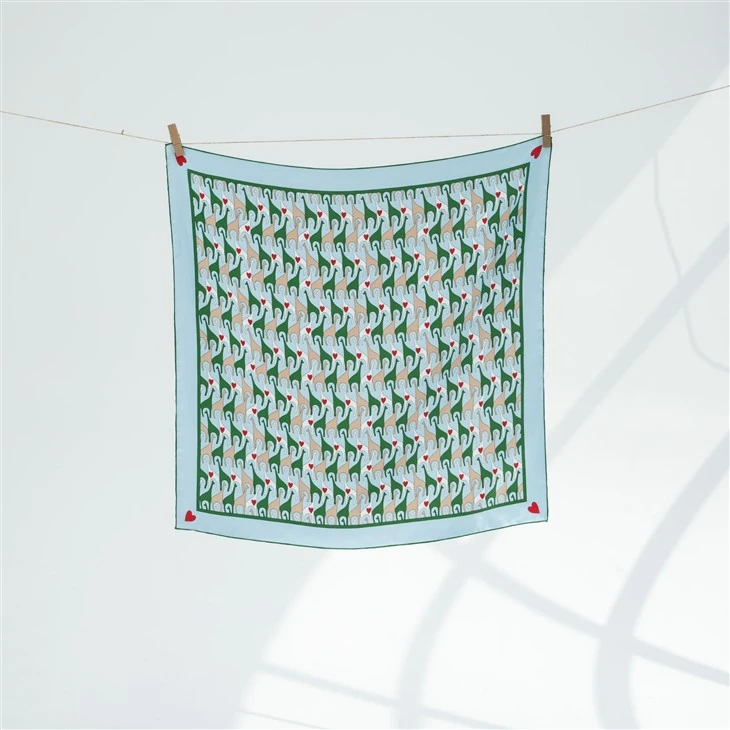 Printed Silk Fabric