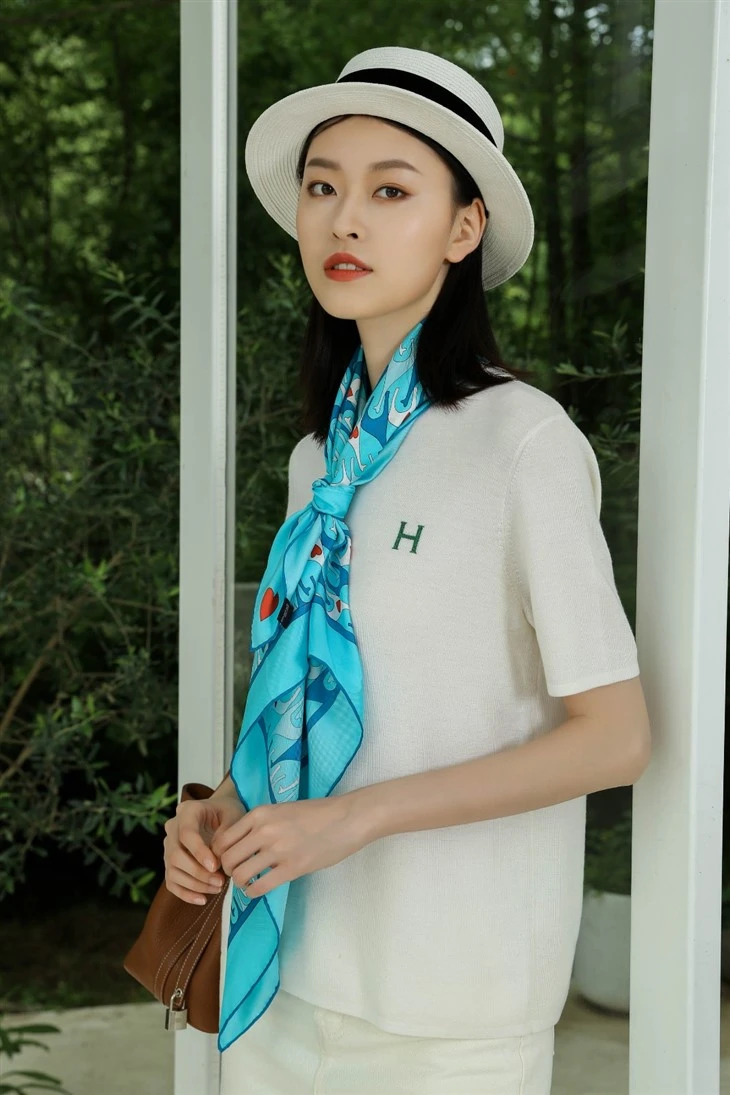 Printed Silk Fabric