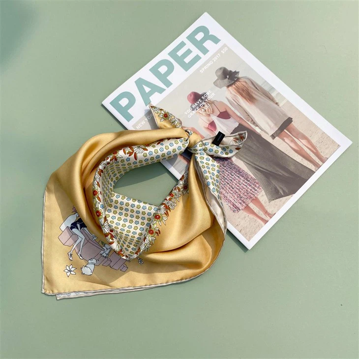 Satin Head Scarf For Sleeping