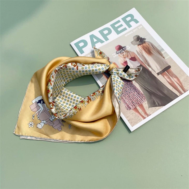 Satin Head Scarf For Sleeping
